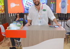 Lucas Rosello from Alpine Fresh Peru had a very busy show with their blueberries grown in Peru and Mexico offered to the Asian market.
